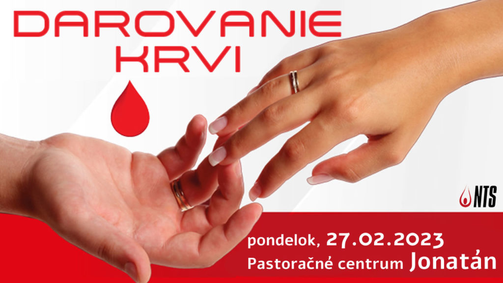 DAROVANIE KRVI u JONATÁNA